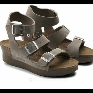 Birkenstock Papillio Linnea Suede 3 Strap Sandals